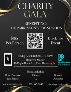 Charity Gala for Parkinson's Foundation
